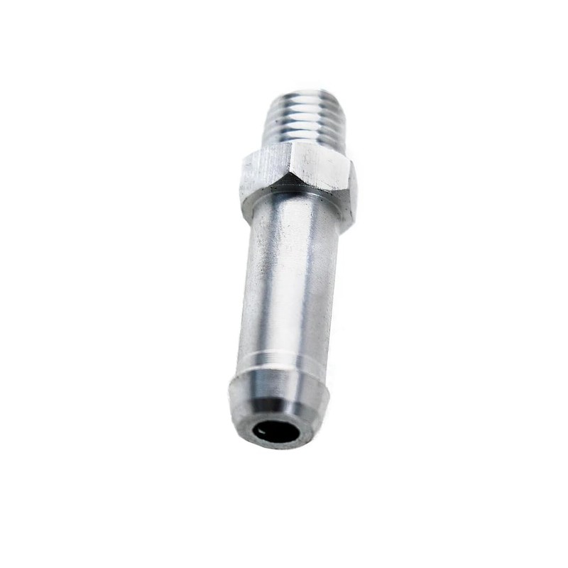 Oispyer 2PCS 1/16" NPT Radiator Aluminum Overflow Nipple Barb Hose