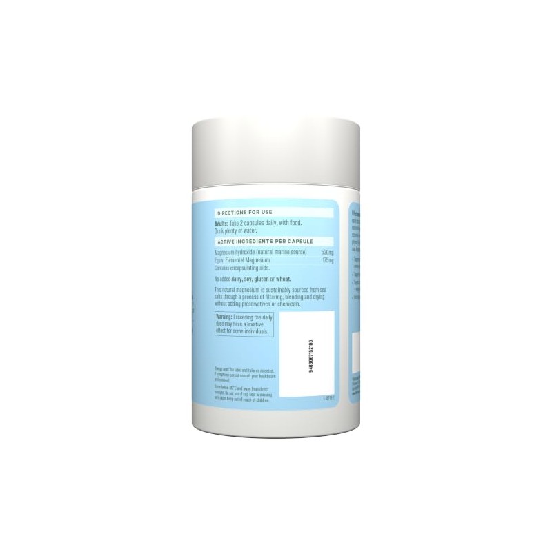 Lifestream Natural Magnesium Capsule - Pack of 120 Capsules
