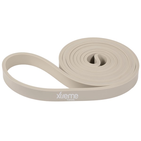 Xtreme Bands Pull Up Assist Resistance Bands (Single Band, Gray)