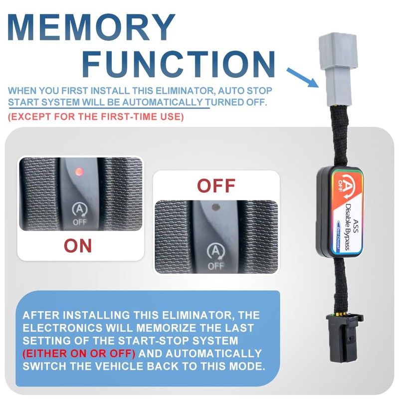 NSLUMO 1 x Auto Start Stop Deactivator / Disable /