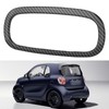 KIMISS Air Conditioning Button Placket, Carbon Fibre Style CD Panel