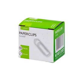 Q-Connect Paperclips No Tear 26 mm (Pack of 1000) KF01307Q