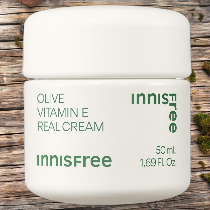 Innisfree Skin Conditioning Nutrition Cream Olive Vitamin E Real Cream