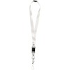 Key Strap, L: 53 cm, white, 5 pcs