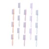 IWOWHERO 15pcs Nail Fingernail Cleaning Tools Brushes Professional Home Nail