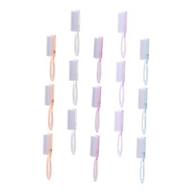 IWOWHERO 15pcs Nail Fingernail Cleaning Tools Brushes Professional Home Nail Art Tools for Art