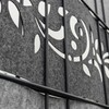 zaun|zu Design Non-Woven Decorative Floral #1: 2 x Privacy Screen