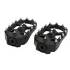 2pcs Front Foot Pegs CNC Aluminum Anodized Anti Slip Replacement