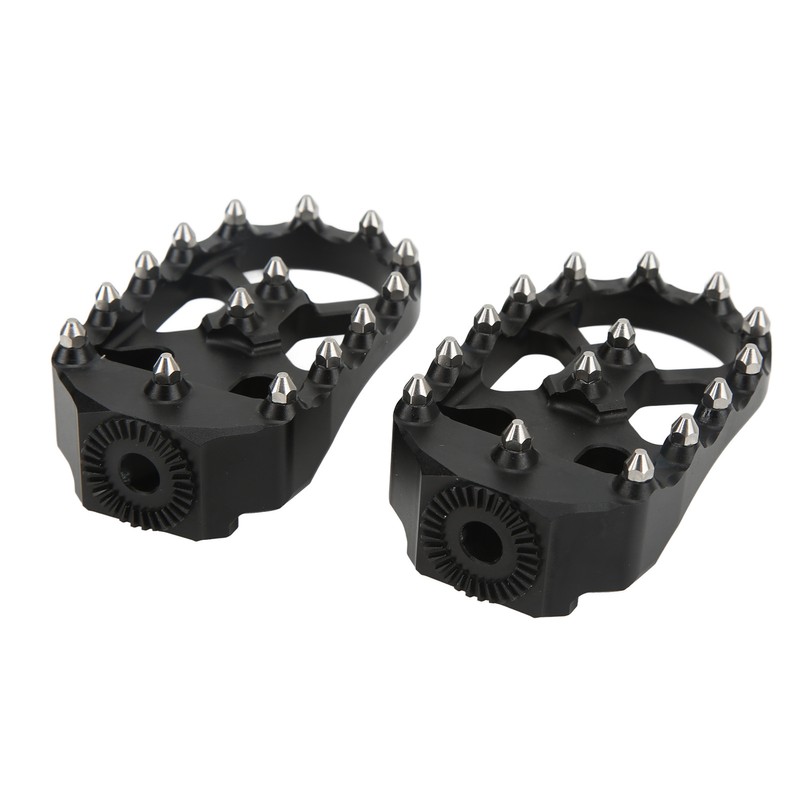 2pcs Front Foot Pegs CNC Aluminum Anodized Anti Slip Replacement