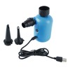 Electric Air Pump Portable Blue Inflator Deflator Pump Perfect for