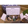 Anxiety Healing Gemstone Kit - Tumbled Stones for Peace, Strength,