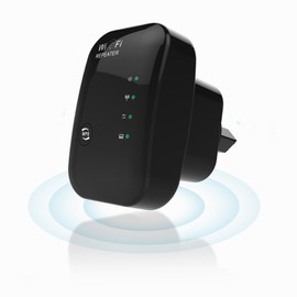 Bettinay Wifi Signal Booster for Home, Internet Extender Wireless Plug in,Wi Fi Repeater Covers Up to 3000 Sq.ft and 45 Devices