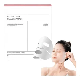 Mascarilla Profunda De Colágeno Biodance Bio Real, 4 Unidade