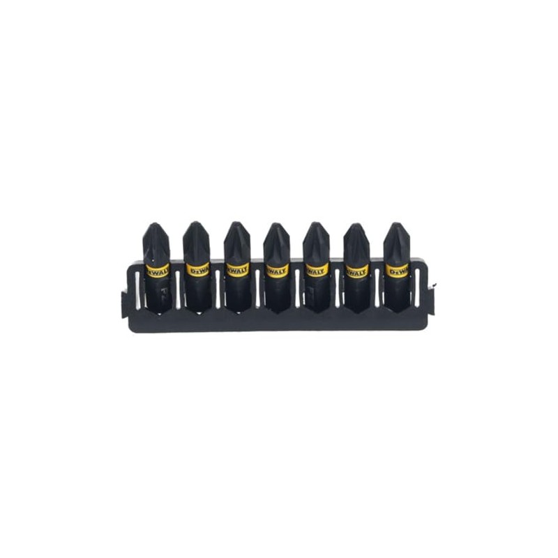 DeWalt 7 Piece FlexTorq PZ2 Screwdriver Bit Bar Set