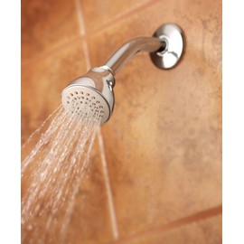 Moen 6300 One-Function Spray Head Standard Showerhead, 2 1/2-Inch Diameter, Chrome