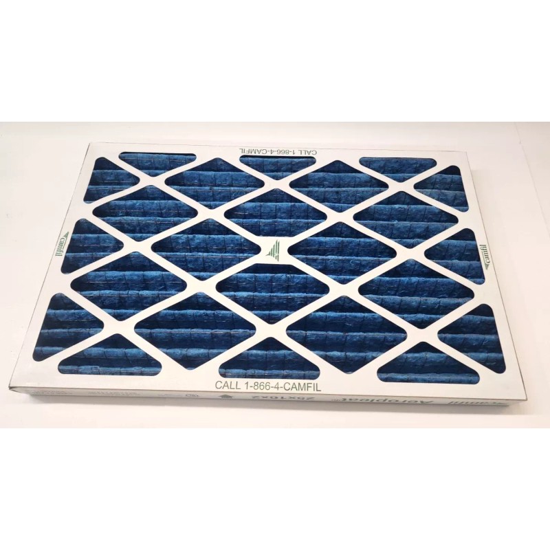 CAMFIL AEROPLEAT III MERV-8 CRU149RE 25"X 16"X 2" AIR FILTER