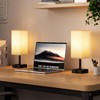 aooshine Fully Dimmable Nightstand Lamps Set of 2 - Table