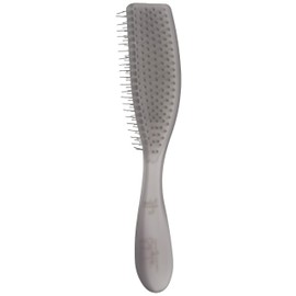 Compact Olivia Garden iStyle Hair Brush for Normal Hair, for Styling Short and Medium Length Hair, Flexible Brush Body with Memory Flex Bristles to Prevent Pulling, Ideal for Travelling
