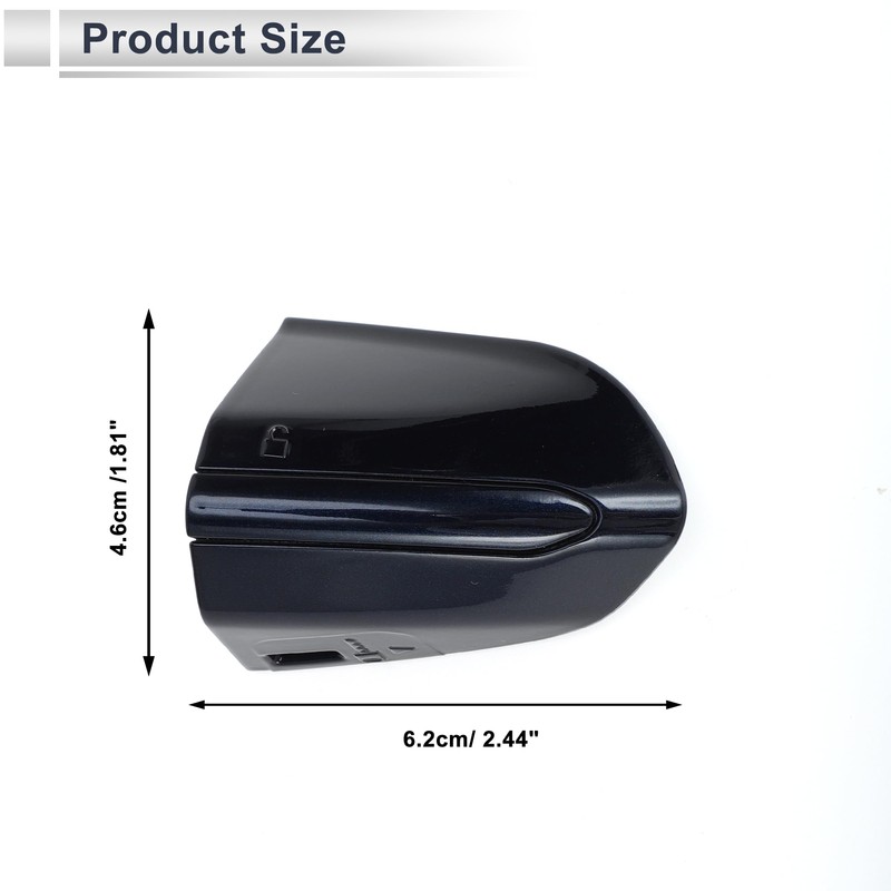 Front Left Door Handle End Cap Lid Outside Lock Cylinder