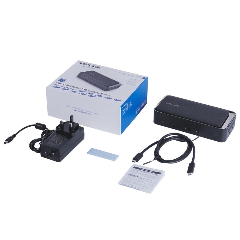 WAVLINK Laptop Docking Station 3 Monitors(Max Resolution: Single 8K or