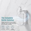 TUNEYA No Drill Shampoo & Conditioner Holders 2 Pack Adhesive
