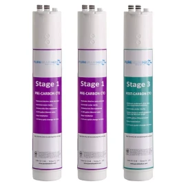 PureBlue Pure Blue 1-Year Filter Pack for 1:1 Reverse Osmosis Water Filtration System