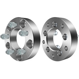 ECCPP 5 Lug 1.5" Wheel Spacers Adapters 5x135 to 5x4.5 87.1mm fits for 1997-2003 for Ford 150 1997-2002 for Ford Expedition with 12x1.5 Studs-Only Work with 5x4.5 Wheels-2PCS