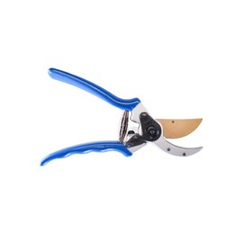 Jacto Garden Pruning Shears - 8.2in Titanium Coated Bypass Hand Pruner Clipper with Soft Handle - Extra Spring Included