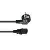 OMNITRONIC IEC Power Cable 3 x 0.75 0.6 m Black
