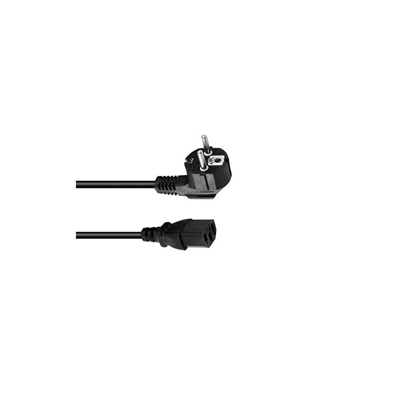 OMNITRONIC IEC Power Cable 3 x 0.75 0.6 m Black