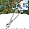 Concave Cutter Chromium Alloy Silver Bonsai Concave Branch Cutter Durable