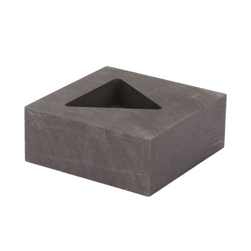 Triangular Graphite Ingot Mold Thermal Stability Multifunctional Graphite Crucible Mould