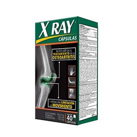 X RAY Coadyuvante en el tratamiento de la osteoartritis, Libera tus articulaciones y ponte en movimiento gracias a su formulación con glucosamina (450