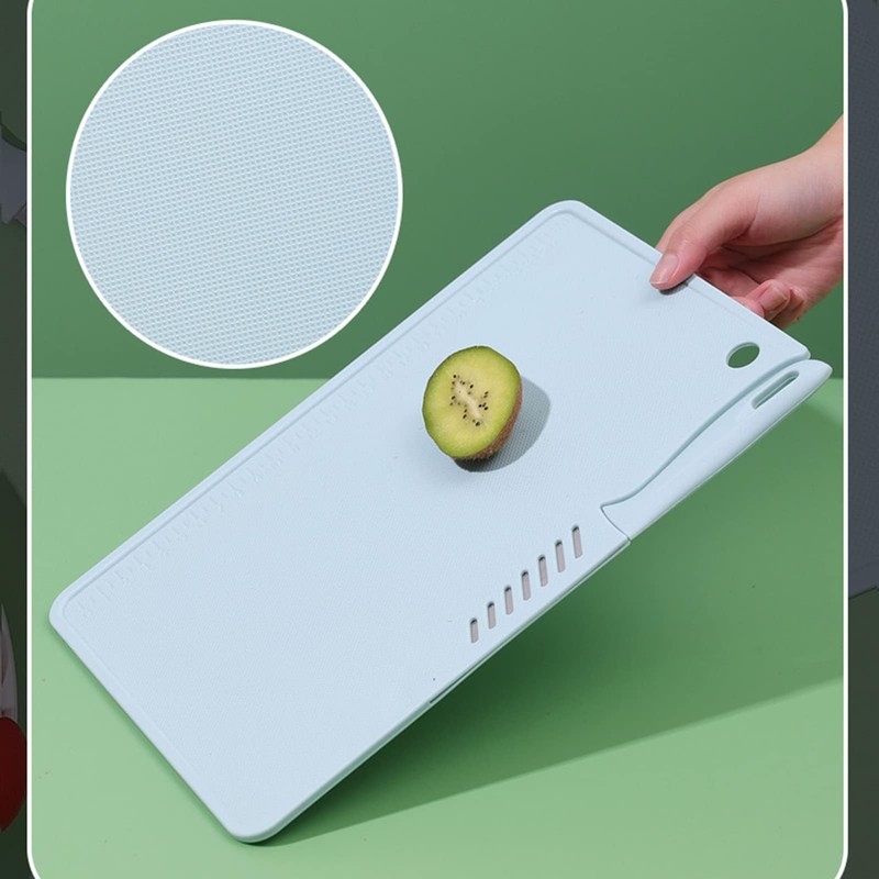 Kitchen Plastic Cutting Board, Reusable Plastic Utility Cutting Board Multifunctional