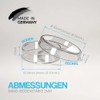 Tuuters 2 x Glass Petri Dish, Strong Wall, Laboratory Quality,