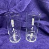Johnnie Walker [2] JOHNNIE WALKER BLENDED SCOTCH TALL HIGHBALL GLASSES