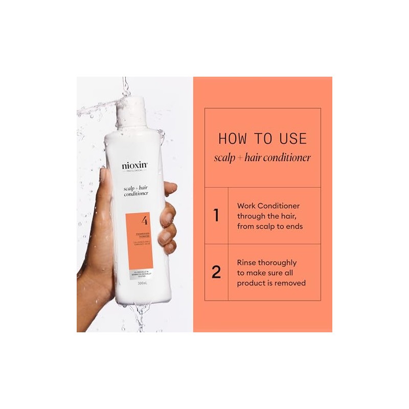 Nioxin System 4 - Hair Thickening System For Damaged Hair