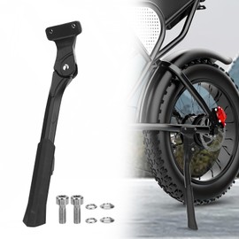 JESTOP Upgraded Kickstand For Ridstar Q20/Q20 Pro/H20pro/H26pro, Adjustable Kick Stand, High Toughness Thickened Aluminium Alloy E-Bike Side Support Stand, For 20-22 Inch E-Bicycles,For OUXI V8