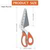 Vutyvve Pizza Scissors, Multi-Functional Kitchen Shears with Detachable Pizza Peel,