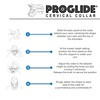 PROGLIDE Cervical Collar - 2-Piece Neck Brace for Enhanced Support