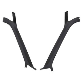 VioletLisa Black Front Pillar Post Molding Set for Chevy for C10 81-86 for C15 82-86 for C20 81-86 for C30 81-86 for K10 81-86 for K20 81-86 for K30 81-86,for GMC for C/K 1500/2500 81-86 Trucks