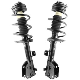 AutoShack Pair of 2 Front Complete Strut Coil Spring Driver and Passenger Side Replacement for 2017 2018 2019 2020 Chrysler Pacifica 3.6L V6 FWD CST23683PR