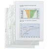 Acco Hetzel 2102392 A4 Punched Document Pockets Crystal Clear |