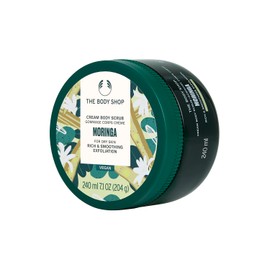 The Body Shop Official Body Scrub MO, 8.5 fl oz (240 ml) (Scent: Moringa)