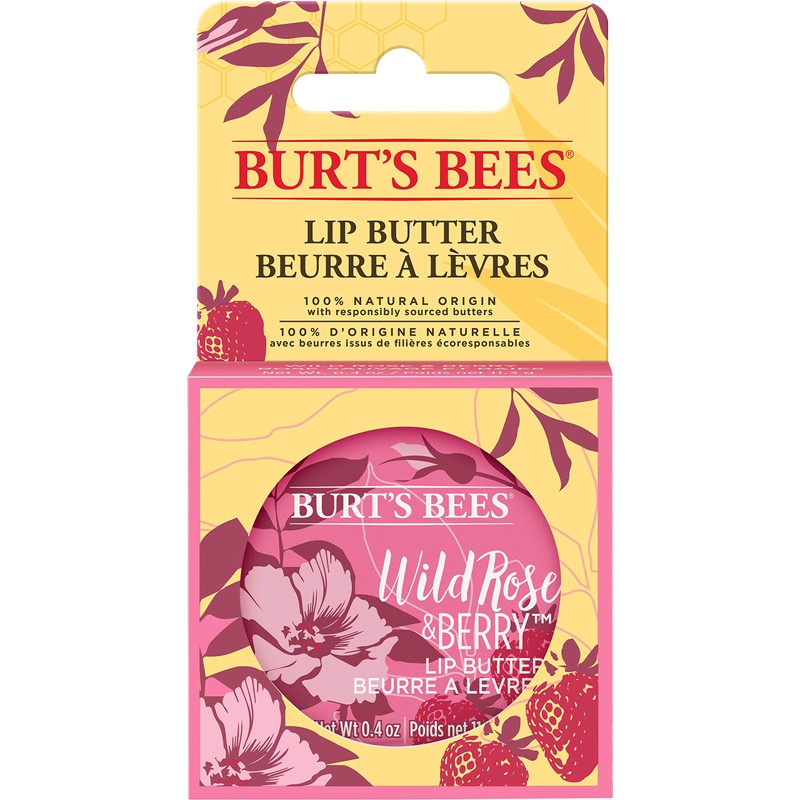 Burt's Bees 100% natural origin Moisturizing Lip Butter with Wild