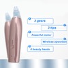 Rechargeable Electric Blackhead Removal Machine Vacuum Suction Face Pore CleanerChampagne