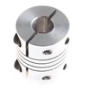 GooEquip 1 Piece Shaft Coupling Flexible Coupling 6.35 mm to