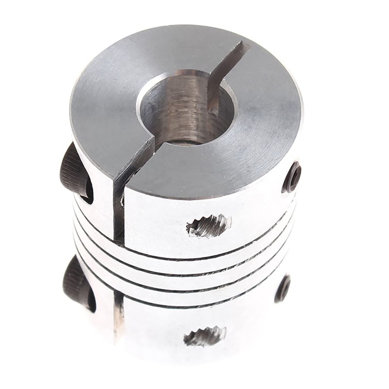GooEquip 1 Piece Shaft Coupling Flexible Coupling 6.35 mm to