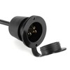 15A Power Inlet Port Plug with Integrated 20in Extension Cord