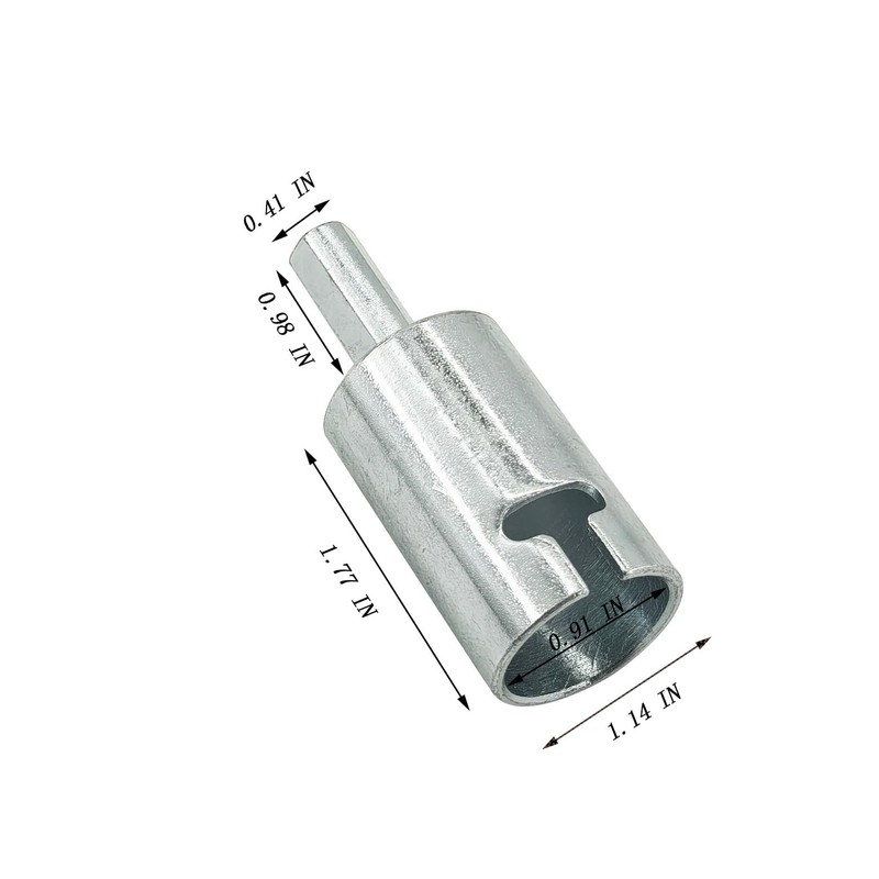 TST-129 Zinc Plated Drill Adapter for Jack Product Leveling Scissor